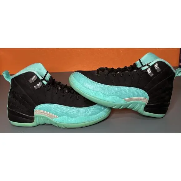 Air Jordan 12 Hyper Jade Mens Size 7 ***Pre-Owned - Picture 5 of 5